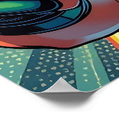 Glücklicher Stolz! Lgbtqia+ Cool Poster (Ecke)