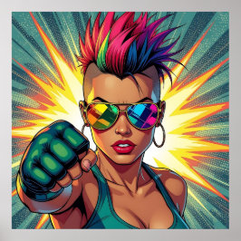 Glücklicher Stolz! Lgbtqia+ Cool Poster