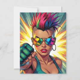 Glücklicher Stolz! Lgbtqia+ Monat Postkarte