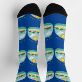 Glücklicher Strandort Thunder_Cove Socken (Oben)