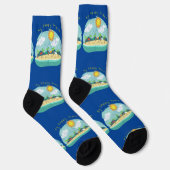 Glücklicher Strandort Thunder_Cove Socken (Rechts)