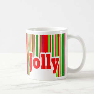 Glücklicher Streifen-LUSTIGE Tasse