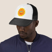 Glücklicher Sun Truckerkappe (Beispiel)