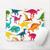 Glücklicher süßer Dino Mousepad (Mit Mouse)