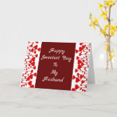 GLÜCKLICHER SÜSSSTAG AN MEINE **LIEBE** KARTE (Gelbe Blume)