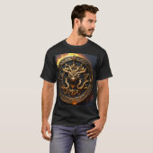 Glücklicher T - Shirt (das seltene Design) (Vorne ganz)