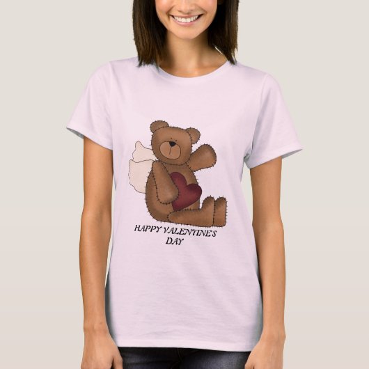 GLÜCKLICHER T - Shirt DES VALENTINES TAGES (Vorderseite)