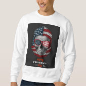 Glücklicher Tag des Präsidenten Sweatshirt (Vorderseite)
