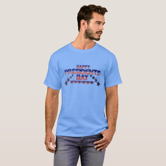 Glücklicher Tag des Präsidenten USA 2018 T-Shirt (Vorne ganz)