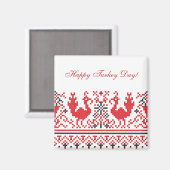 Glücklicher Tag in der Türkei! Magnet (Vorderseite/Rückseite)