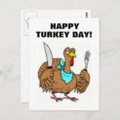 Glücklicher Tag in der Türkei! Postkarte (Vorne/Hinten)