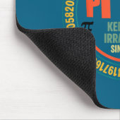 Glücklicher Tag, irrational seit 3,14 Mousepad (Ecke)