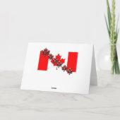 GLÜCKLICHER TAG KANADA KARTE (Rückseite)