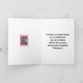 Glücklicher Tag Könige Junger Mago Karte (Innenseite)