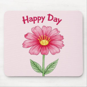 glücklicher Tag Mousepad