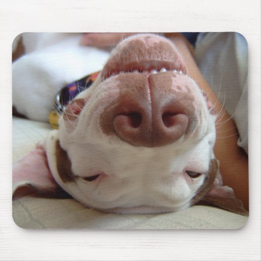 Glücklicher Tag Mousepad (Vorne)