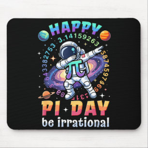 Glücklicher Tag sei irrationaler Mathe-Liebhaber-L Mousepad