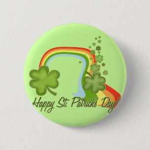 Glücklicher Tag St. Patricks Button