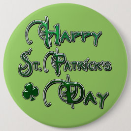 Glücklicher Tag St. Patricks Button