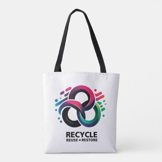 Glücklicher Tag Tasche (Rückseite)