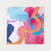 Glücklicher Tag Wandteppich (Vorderseite (Horizontal))