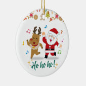 Glücklicher Tanz Keramik Ornament (Rechts)