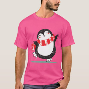 Glücklicher Tanzpinguin T-Shirt
