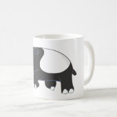 Glücklicher Tapir Kaffeetasse (VorderseiteRechts)