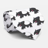 Glücklicher Tapir Krawatte (Gerollt)