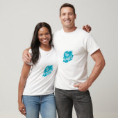 glücklicher Text T-Shirt (Unisex)