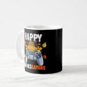 Glücklicher Thanksgiving Video Game Controller Pil Kaffeetasse (Vorderseite Links)