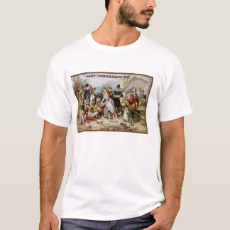 GLÜCKLICHER THANKSGIVUKKAH JÜDISCHER T-Shirt