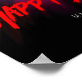 Glücklicher Tod Poster (Ecke)