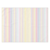 Glücklicher Traum - eleganter bunter Streifen Tischdecke (Vorderseite (Horizontal))