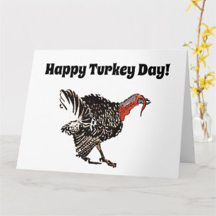 Glücklicher Türkei Tag Cartoon Erntedank Zeichnend Karte