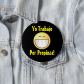 Glücklicher umkippenknopf (spanisch) button (Beispiel)