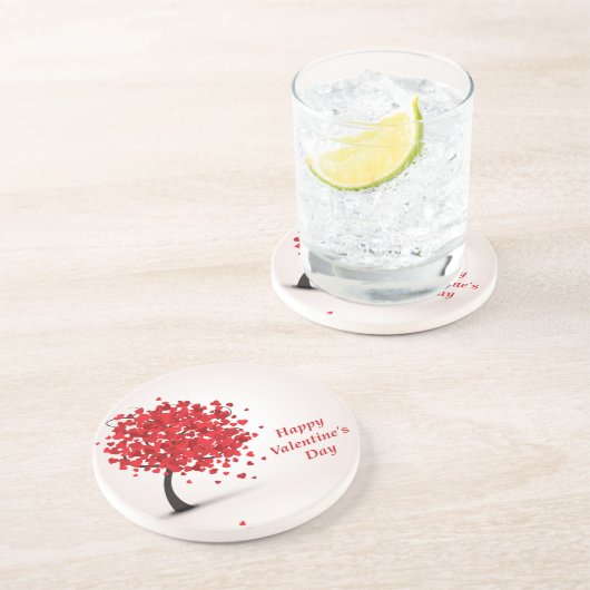 Glücklicher Untersetzer des Valentines Tages (Seite)