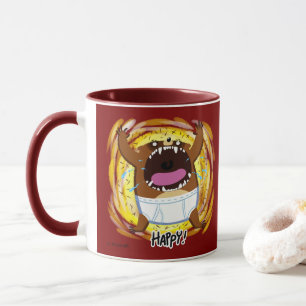 GLÜCKLICHER UNTERWÄSCHE-BÄR von Jeff Willis Art Tasse