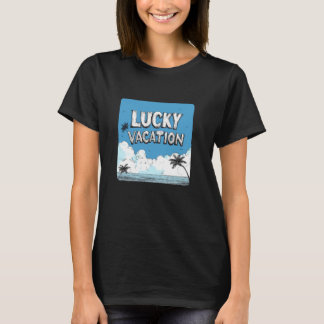Glücklicher Urlaub für Lächeln und Freude T-Shirt