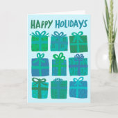 GLÜCKLICHER URLAUB Geschenke Weihnachten CUSTOM Ha (Vorderseite)