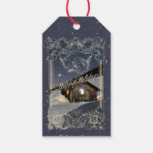 GLÜCKLICHER URLAUB - Geschenkstempel Geschenkanhänger (Vorderseite)