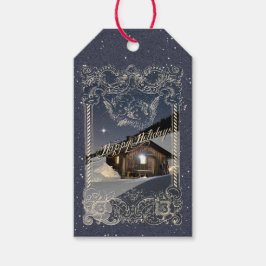 GLÜCKLICHER URLAUB - Geschenkstempel Geschenkanhänger