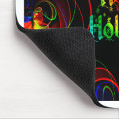 glücklicher Urlaub Mousepad (Ecke)