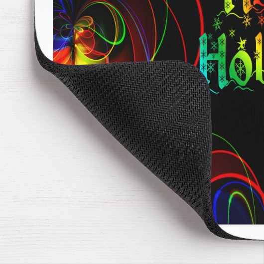 glücklicher Urlaub Mousepad (Ecke)