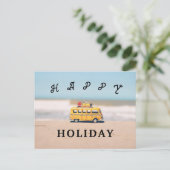 Glücklicher Urlaub nach Postkarten (Stehend Vorderseite)