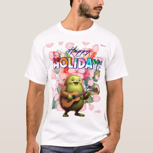 Glücklicher Urlaub T-Shirt (Vorderseite)