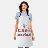 Glücklicher Valentinstag 2023 - Valentinstag Herz Schürze (Getragen)