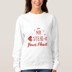 Glücklicher Valentinstag 2024 - Valentinstag Herz Sweatshirt