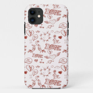 Glücklicher Valentinstag Case-Mate iPhone Hülle