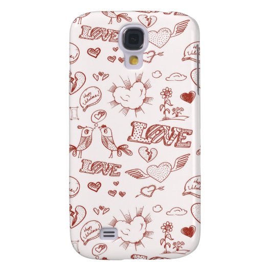 Glücklicher Valentinstag Case-Mate Samsung Galaxy Hülle (Rückseite)